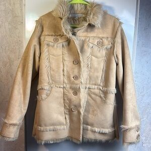 Daniel‎ Benjamin faux fur jacket